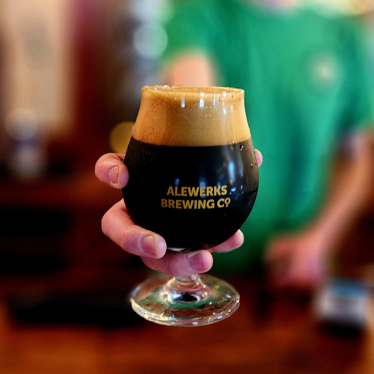 Alewerks Brewing Co. Stemmed Glassware