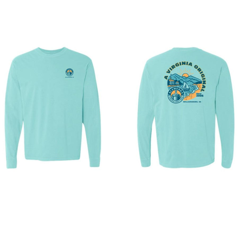 VA Original Long Sleeve T-Shirt - Chalky Mint